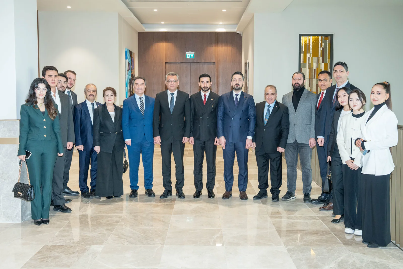 KKTC Cumhurbaşkanı Sayın Tufan ERHÜRMAN’ı Ziyaret Ettik